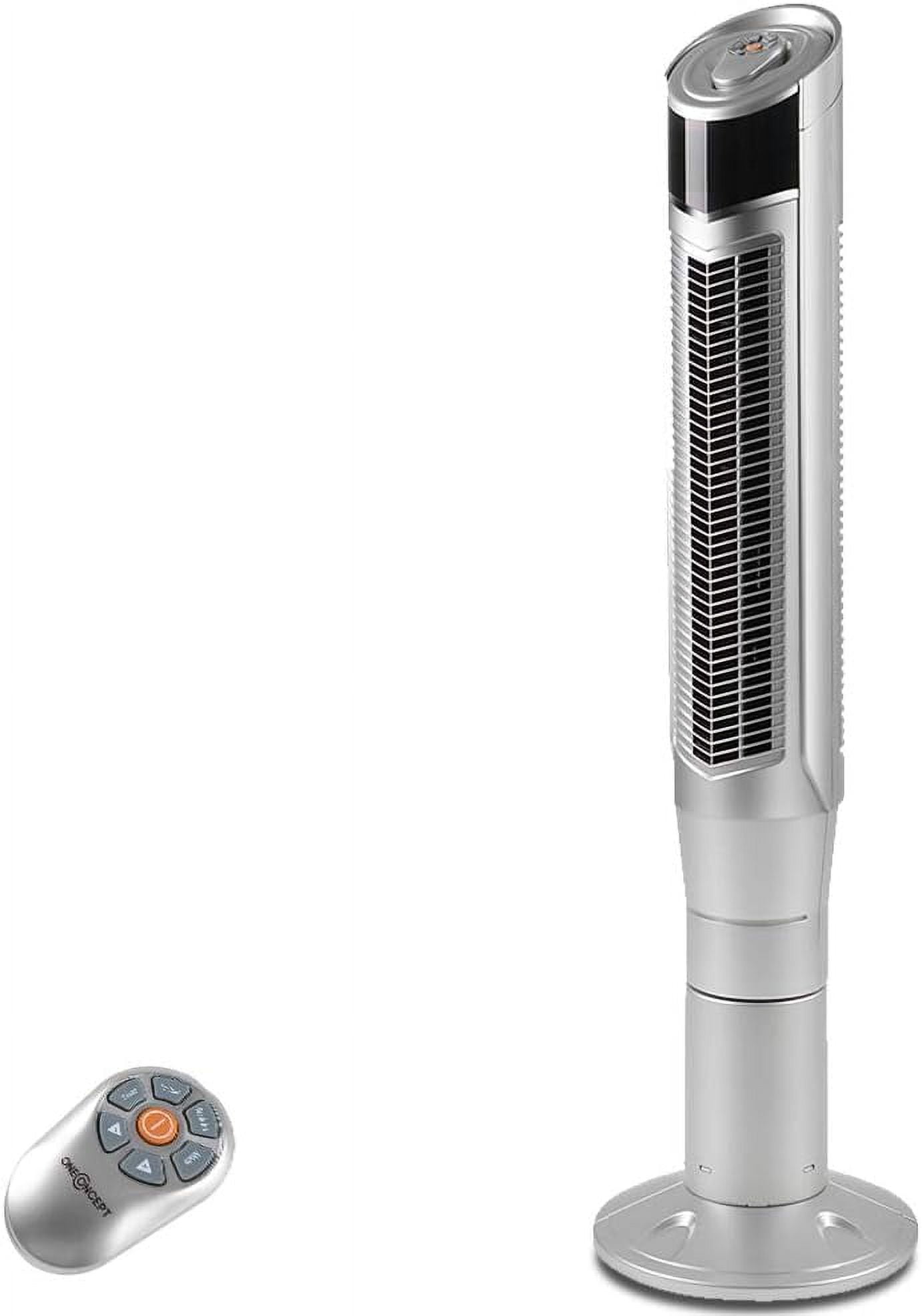 47 Inch Portable Oscillating Quiet Tower Fan With Control,3 Modes And 8 Wind Speed Setting