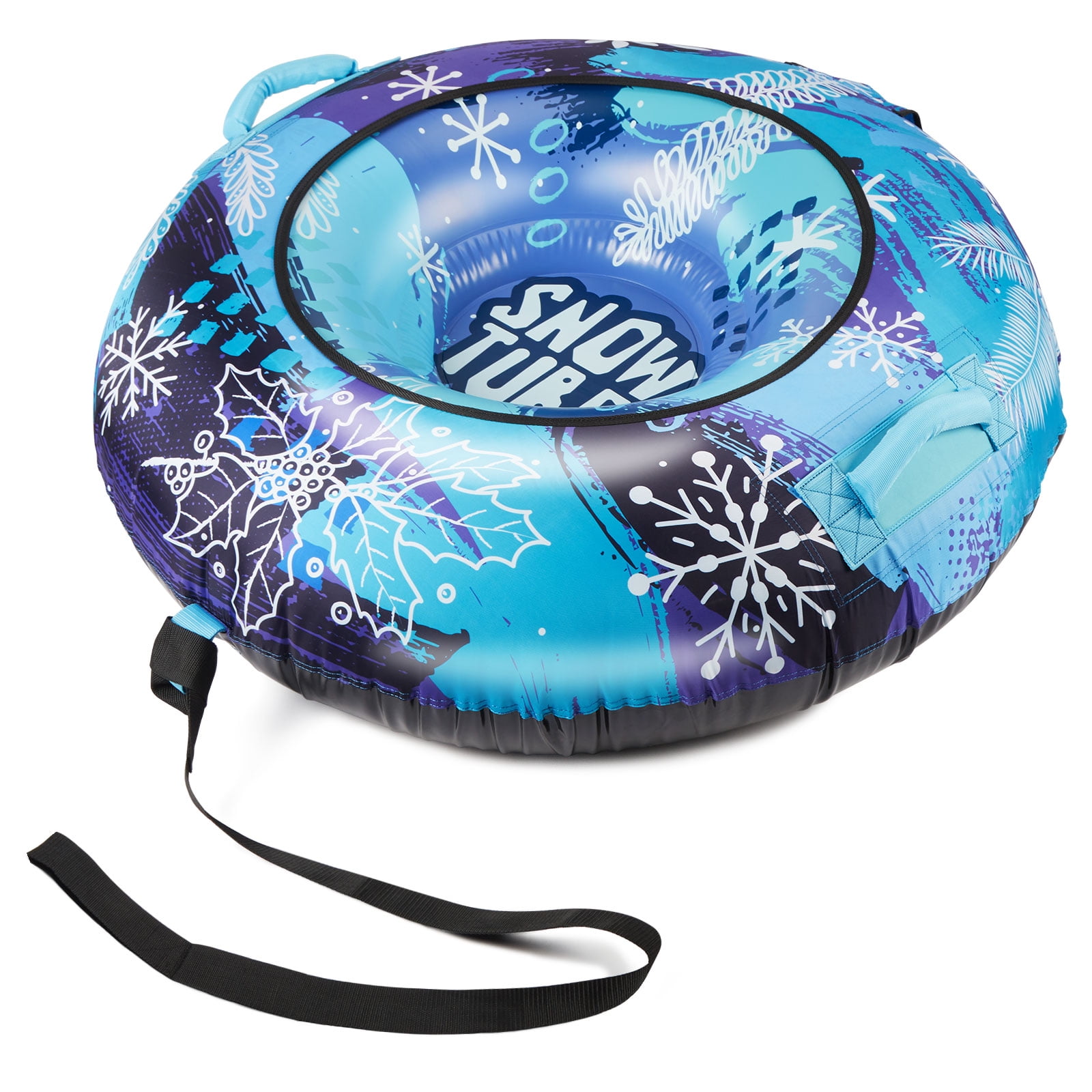47Inch Snow Tube for Sledding Heavy Duty with Oxford Cloth and a