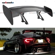 57 inch Universal Rear Spoiler,Adjustable GT Style Car Rear Trunk Spoiler Wing,General Motors GT tail wing [matte black]