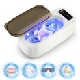thumbnail image 1 of 47 KHz Ultrasonic Jewelry Cleaner, Portable Professional Cleaning Machine with Digital Timer – For Glasses, Watches, Rings, Dentures & Makeup Brushes, 1 of 9