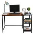 thumbnail image 1 of 47''L Computer Desk with Storage Shelves, Small Office Desk for Home and Office, 1 of 7