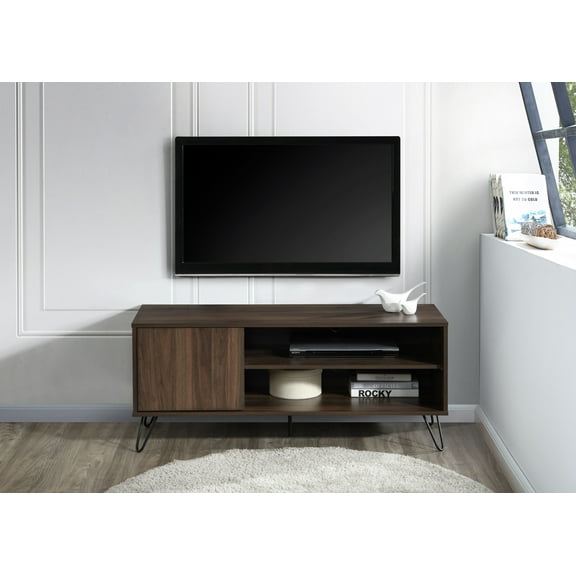 47" L Dark Walnut TV Stand
