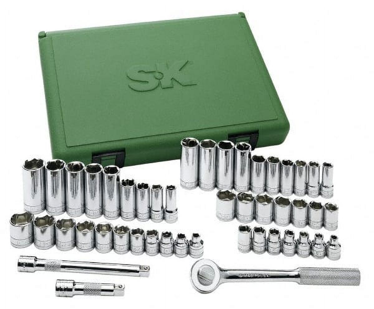 47 Piece 3/8" Drive Deep Well Socket Set