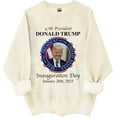 47 President Donald Trump Inauguration Day 2025 Memorabilia Sweatshirt