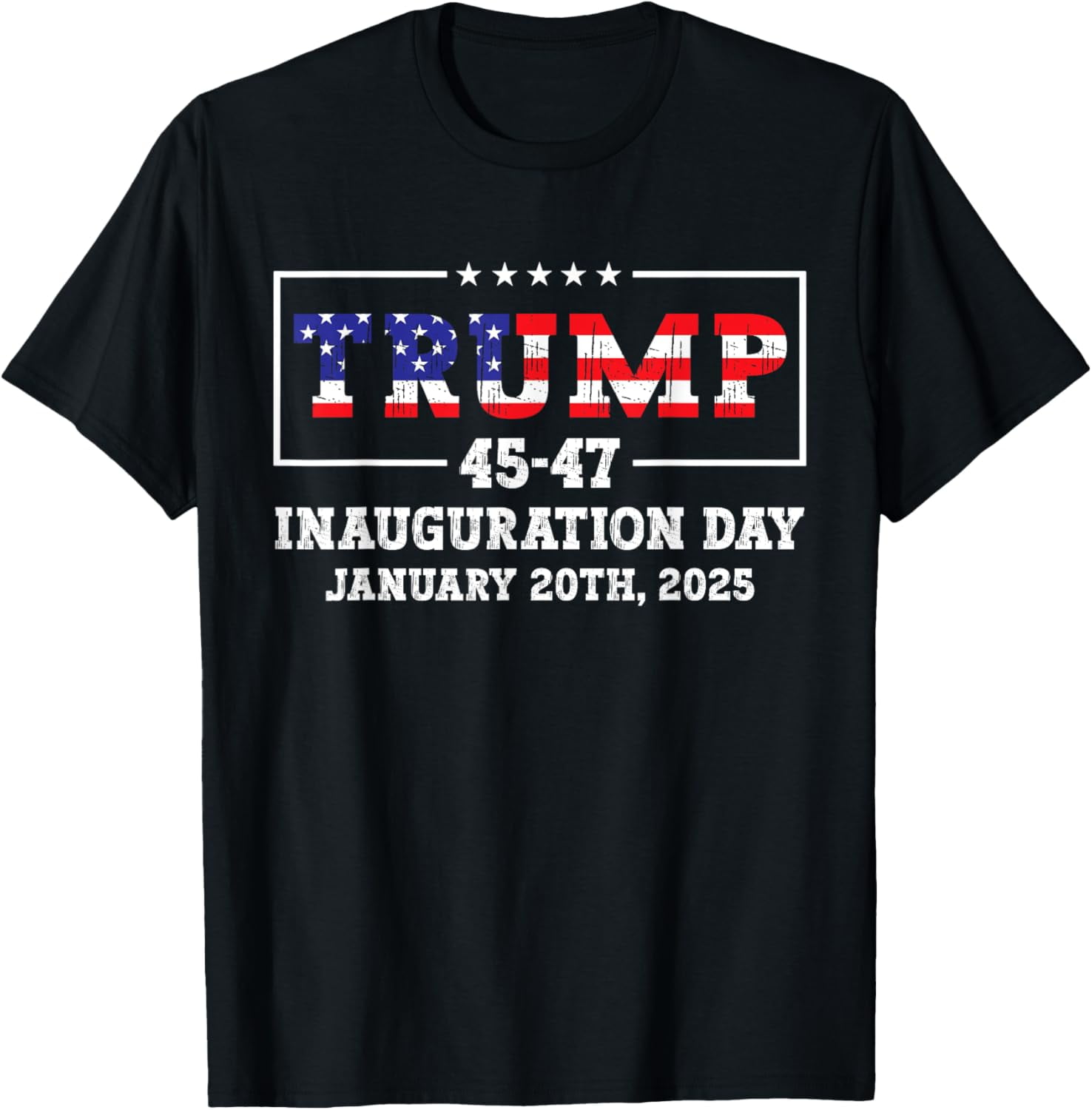 47 President Donald Trump Inauguration Day 2025 Memorabilia TShirt