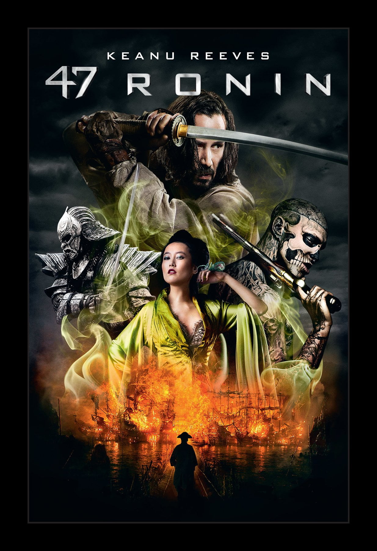 47 RONIN - 11x17 Framed Movie Poster - Walmart.com, image size:1235x1805