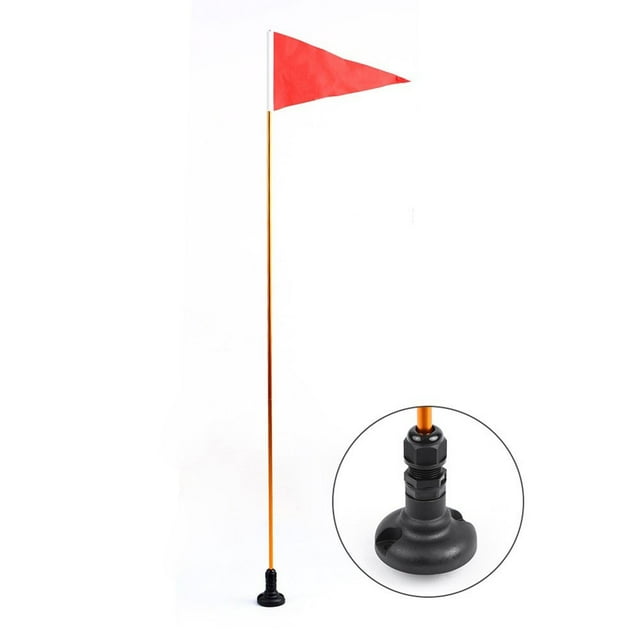 47" Safety Flag Base Kit Rail Mount Marine Boat Canoe Kayak Diy
