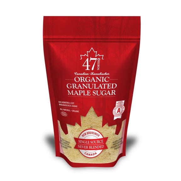 47 Single Source Canadian Organic Maple Sugar (250g)
