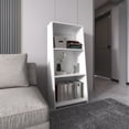 thumbnail image 1 of 47" Tall, 15" Deep - Three - Tier Shelving for Organization - Ideal for Small Office - Adds Contemporary Style to Space, 1 of 4