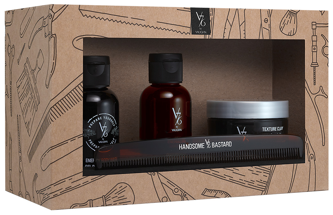 ($47 Value) V76 by Vaughn Handsome Bastard Grooming Gift Set for Men - image 1 of 5