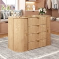 thumbnail image 1 of 47.2" Wide Closet Island Dresser with 8 Drawers & 4 Doors – Freestanding Storage Organizer, 1 of 9