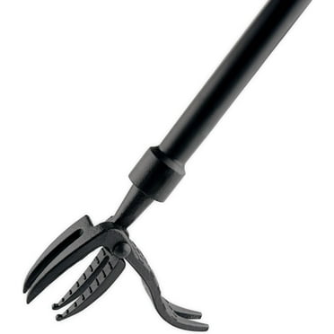 47" Weed Puller Tool, Stand Up Weed Puller Long Handle Removable Steel Tube & Non-Slip 4 Claw Steel Head Design, Manual Weeder Easily Remove Dandelion Root Tool Gardening Patio Yard