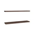 47" Wide Floating Shelves Set of 2. For Wall Decor in Bedroom. Also