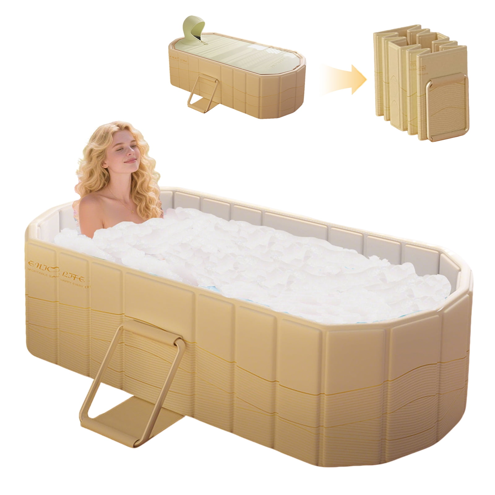 匿名配送　COREFIT Bath Combo 匿名配送 COREFIT Bath Combo Foldable Bathtub for Adult Large