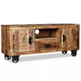 thumbnail image 1 of 47 in. Rough Mango Wood TV Cabinet, 1 of 1