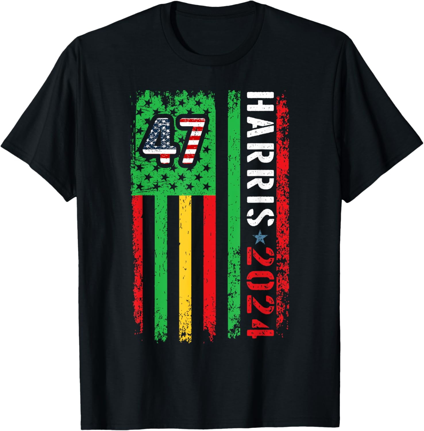 47 kamala harris 2024 African American Election vote TShirt
