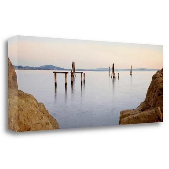 47" x 19" Bay Pano - 121 by Alan Blaustein - Print on Canvas Fabric Multi-Color