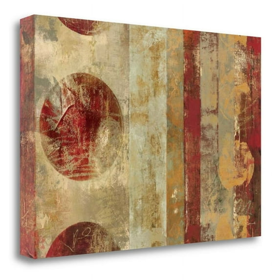 47" x 32" Caribbean Sunrise by Roque Silva - Print on Canvas Fabric Multi-Color