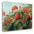 thumbnail image 1 of 47" x 32" Geranium Wave by Carol Rowan - Print on Canvas Fabric Multi-Color, 1 of 3