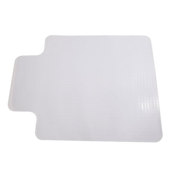 47''x 35'' x 0.08" Office Chair Mats with Nail for Carpeted, Unbreakable Heavy Duty Polycarbonate PVC Office Chair Mat With Nail for Hard Floor, Computer Chair Mat With Lip, Uneasy Slip, Clear, S10341