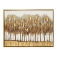 thumbnail image 1 of 47" x 36" Tree Framed Wall Art with Gold Frame, by DecMode, 1 of 7