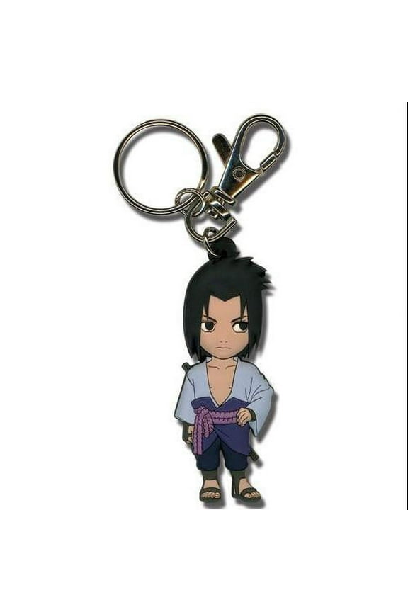 4703 Naruto Shippuden SD Sasuke PVC Keychain