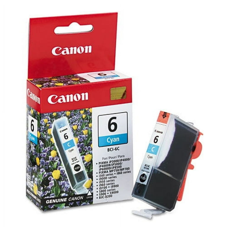 4706A003 (BCI-6) Ink, 370 Page-Yield, Cyan 4706A003 (BCI-6) Ink, 370 Page-Yield, Cyan