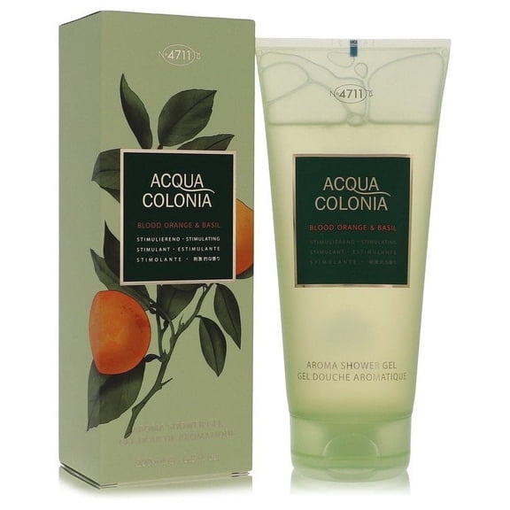 4711 Acqua Colonia Blood Orange & Basil by 4711 Shower Gel 6.8 oz for Female