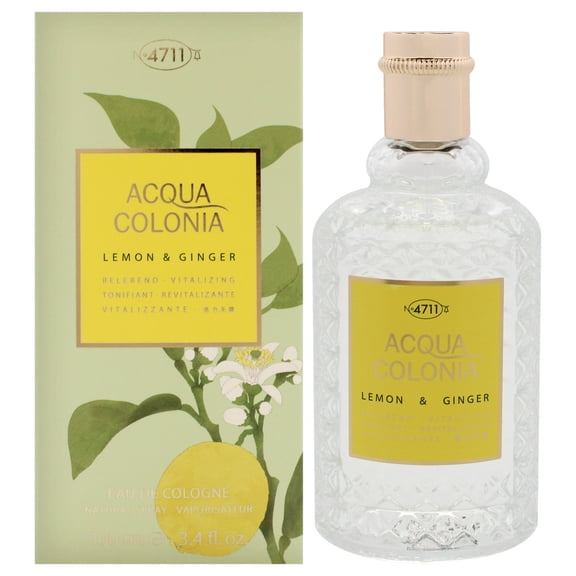 4711 Acqua Colonia Lemon and Ginger by Muelhens for Unisex - 3.4 oz EDC Spray