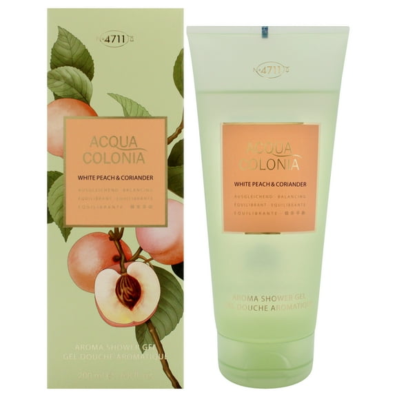 4711 Acqua Colonia White Peach & Coriander Aroma Shower Gel 200ml/6.8oz