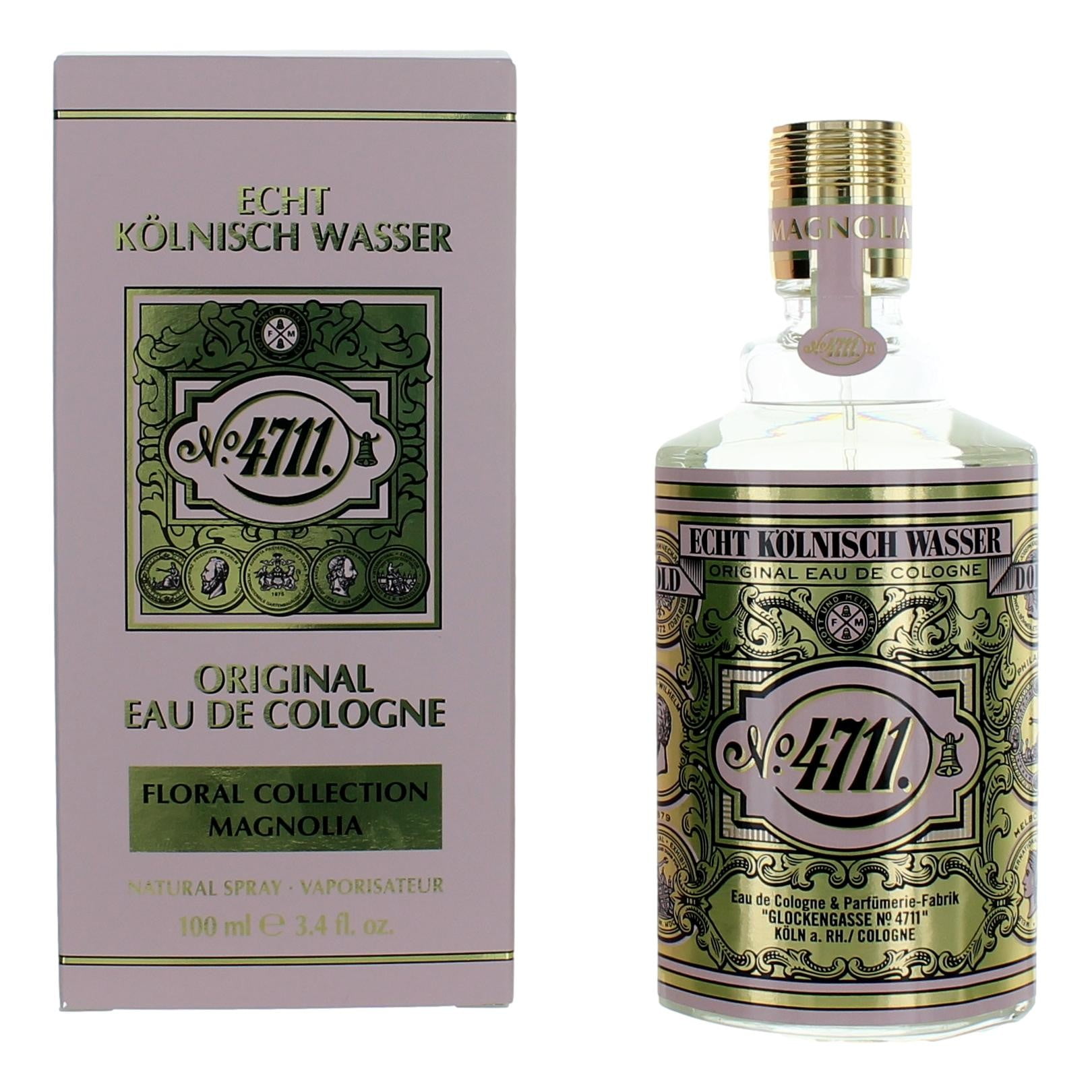 4711 Floral Collection Magnolia by 4711, 3.4 oz Eau De Cologne