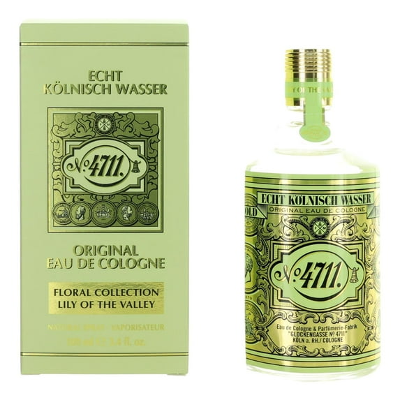 4711 Floral Collection Lily of the Valley, 3.4oz Eau De Cologne Spray for Unisex