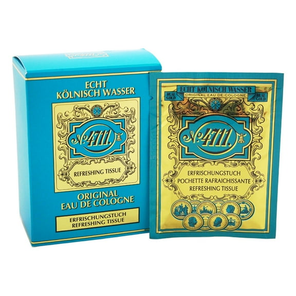 4711 by Muelhens for Unisex - 10 Pc Refreshing Bath Tissues