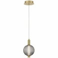 thumbnail image 1 of 47189-010-Eurofase Lighting-Palmas - 12.2W 1 LED Pendant-10 Inches Tall and 6 Inches Wide-Gold Finish, 1 of 6