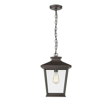 4722-PBK-Millennium Lighting-Bellman - 1 Light Outdoor Hanging Lantern-16.3 Inches Tall and 11.1 Inches Wide-Powder Coated Black Finish