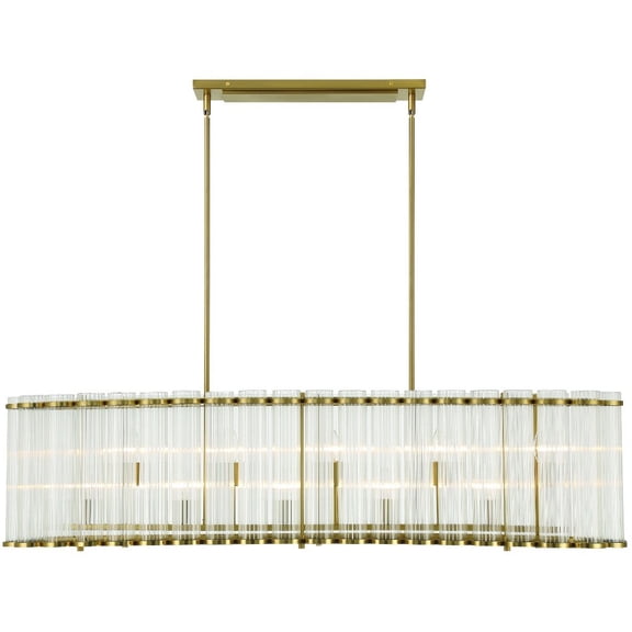 Eurofase Lighting - Glasbury - 10 Light Chandelier-13 Inches Tall and 13.5