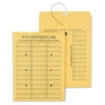 thumbnail image 1 of 472993 Button-and-String Inter-Depart. Envelopes 10-Inch X13-Inch Brown 100/Bx, 1 of 4