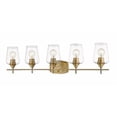 thumbnail image 1 of 5 Light Bath Vanity In Modern Style-9.5 Inches Tall And 38 Inches Wide Z-Lite 473-5V-Obr, 1 of 4