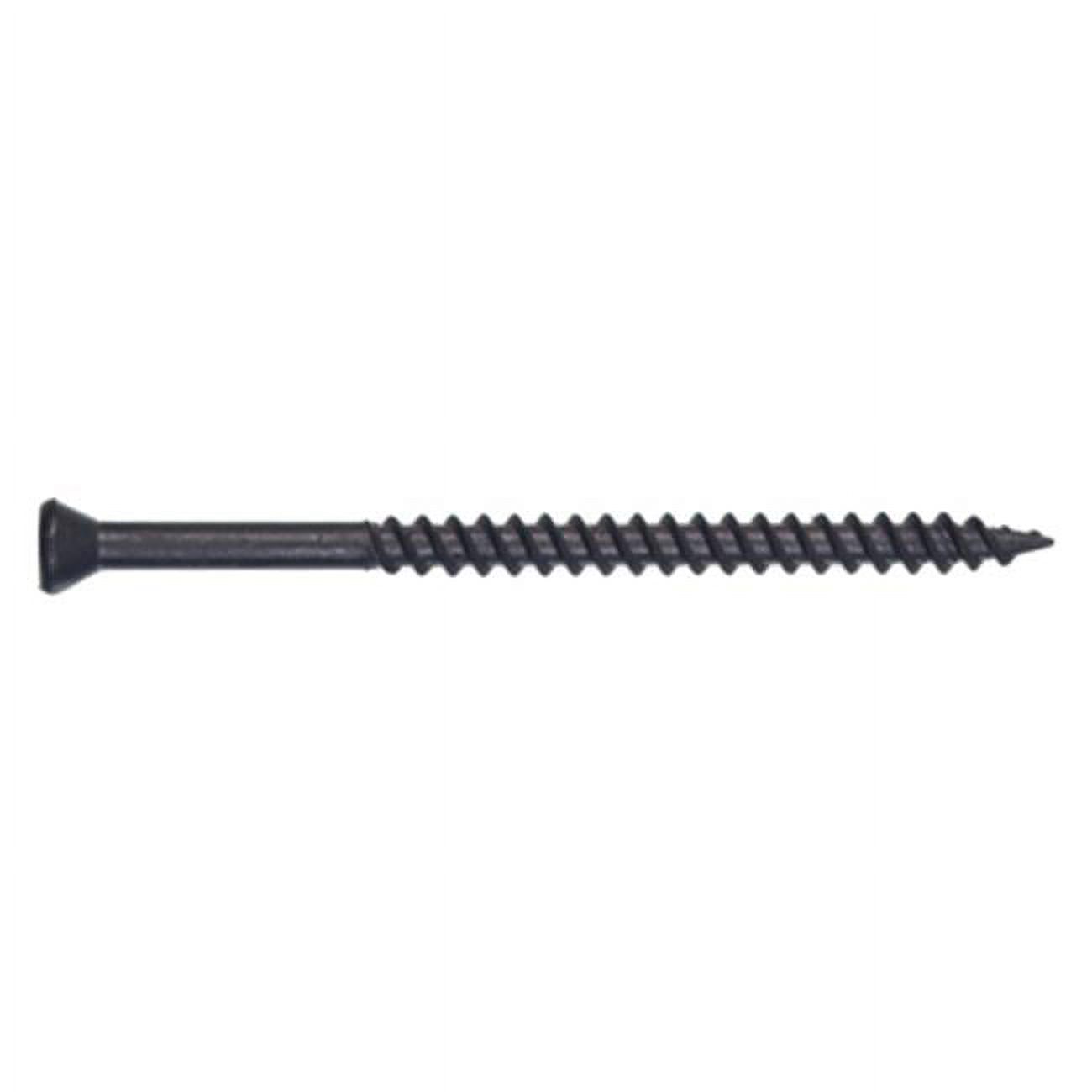 47314 6 x 2.25 in. Black Phosphate Square Drive Trim Screws