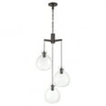 thumbnail image 1 of 4743-OB-CL-Norwell Lighting-Selina - 3 LED Chandelier-42.5 Inches Tall and 22 Inches Wide-Oil Rubbed Bronze Finish, 1 of 7