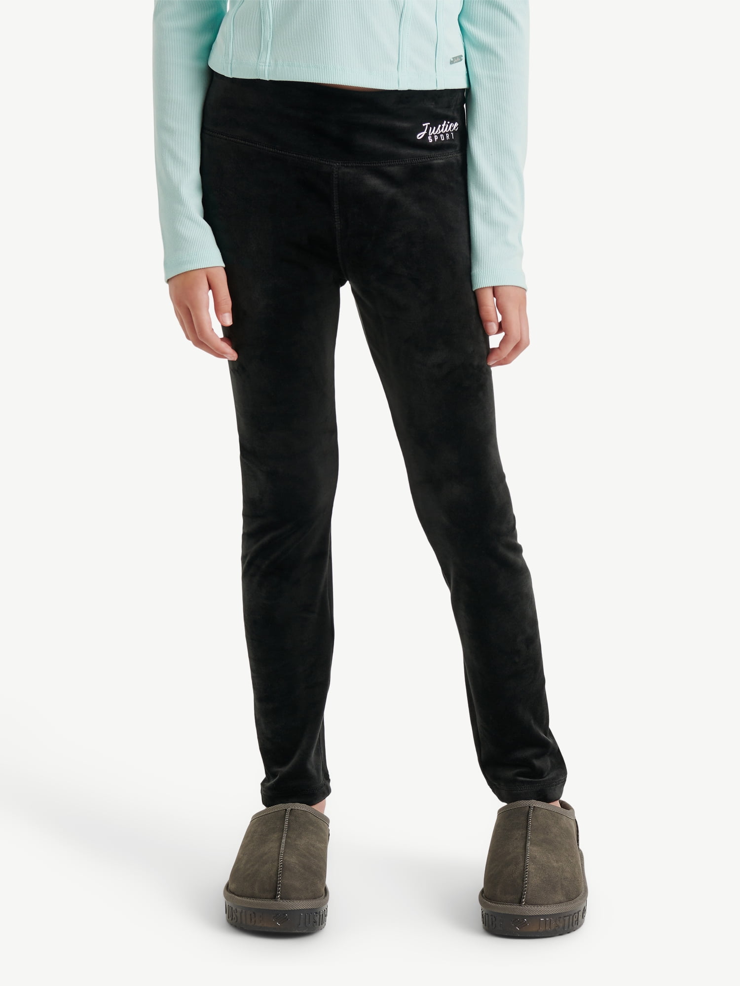 Justice Girls Velvet Legging, Sizes XS - XLP