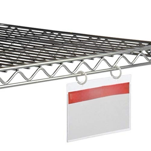 47700 Top Opening Plastic Label Holder 6 x 4 Bag of 50, (Pack of 50)$$Other