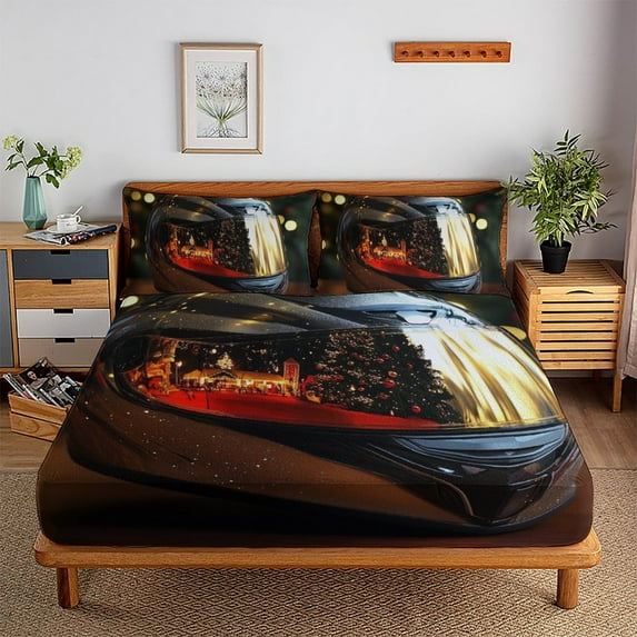 4777 Comforter Covers 3D Printed Duvet Cover Quilt Cover Bedding Set Microfiber for Childrens And Adults with Pillowcases 3 Pieces with Zipper Closure(98"x104")