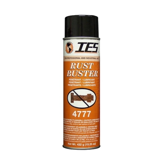 IES Rust Buster Penetrating Oil / Lubricant 20oz, Aerosol, OZ 4 Pack