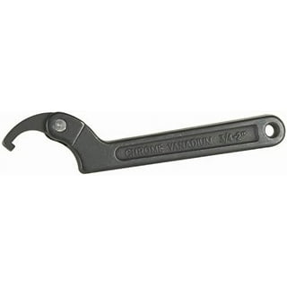 SENRISE Adjustable Hook Pin Spanner Wrench Locking Crescent 35mm-165mm  Silver 