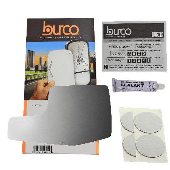 4794H Driver Side Replacement Mirror Glass Heated Compatible with 19-20 Chevy Silverado 1500