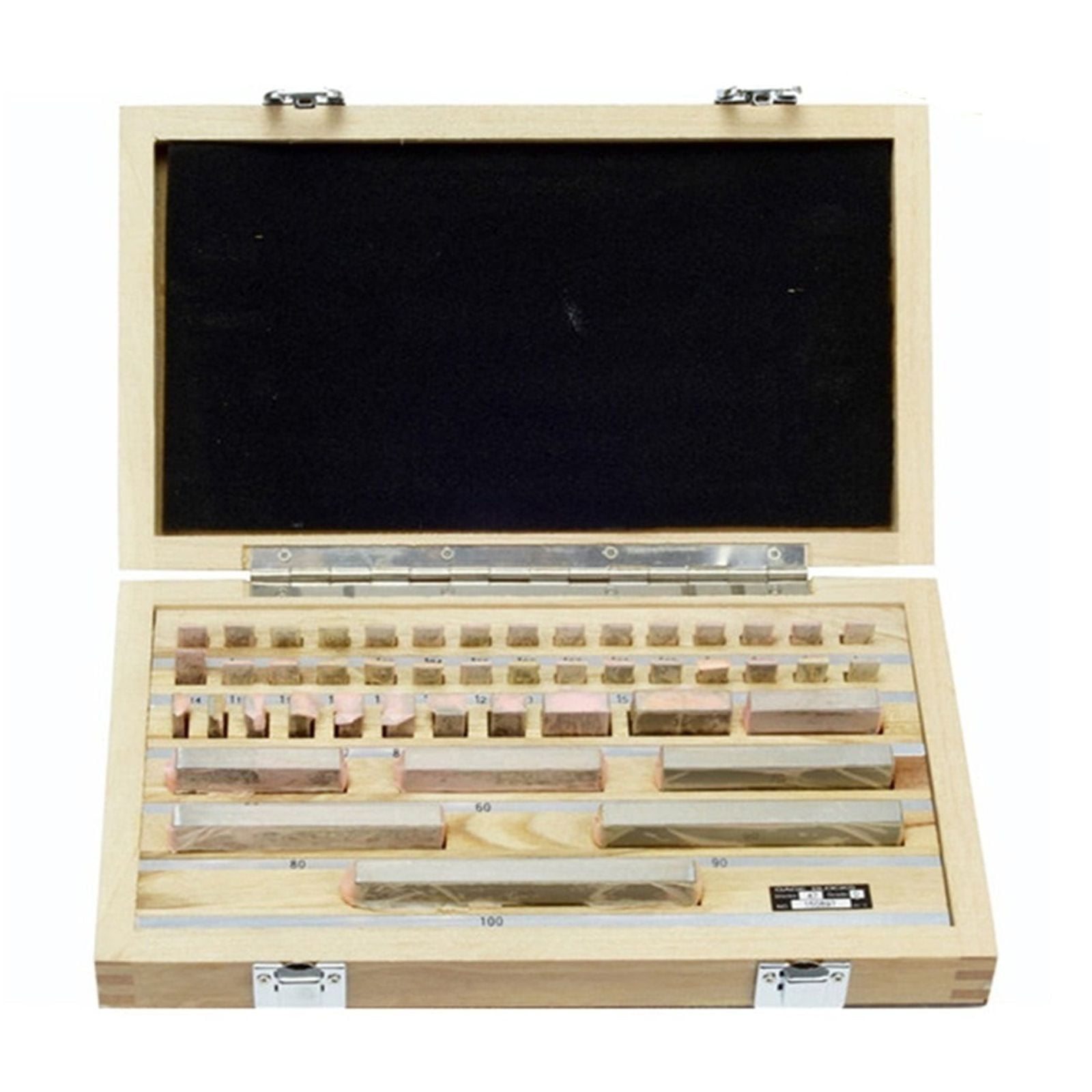 47Pcs/Set 1 Grade 0, Grade 1.005100 Inspection Block Gauge Test