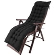 thumbnail image 1 of 47X19 inch Lounge Chaise Chair Cushion, Soft Chaise High Back Cushion Outdoor/Indoor Rocking Chair Cushions with Ties, 1 of 7