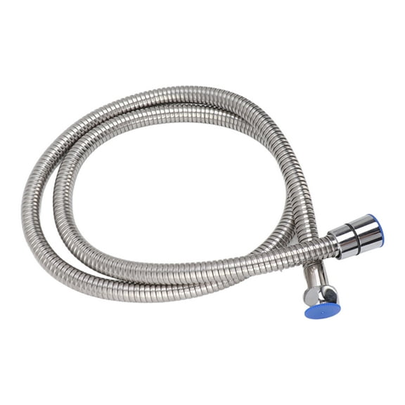 47in Shower Hose Explosion Proof Pressure Resistance Heat Resistant Hot Cold Use Shower Hose Extra Long for Bathroom Electroplating