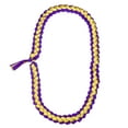 thumbnail image 1 of Uxcell 47 inch Graduation Leis 1 Pcs Graduation Ribbon Leis Graduation Money Leis Class Bright Color DIY Purple and Yellow, 1 of 5